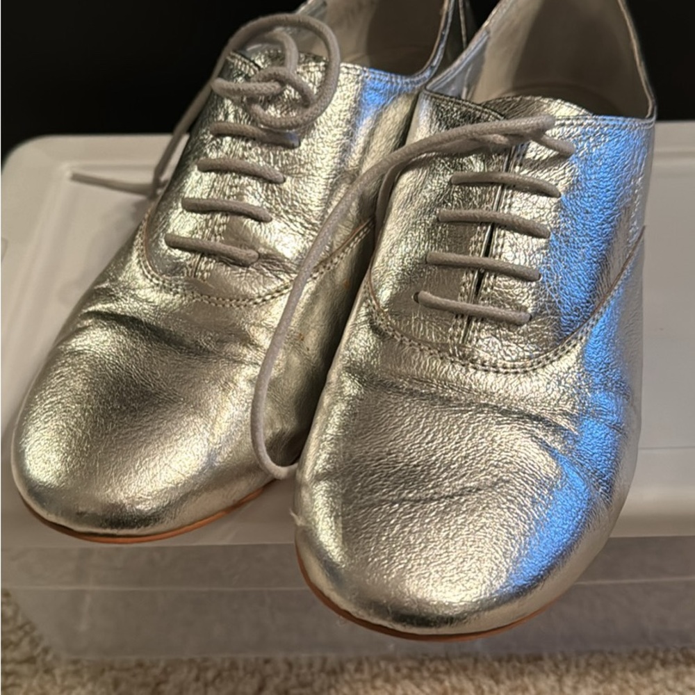 Envy Waltz Silver Brogues 8